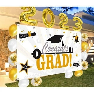  Class of 2024 Graduation Party Supplies & Decorations - 12pcs  18 Congrats Grad Blue Balloons Set for Memorable Grad Celebrations : Home  & Kitchen
