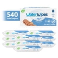 thumbnail image 2 of Toallitas para bebés WaterWipes, sin plástico, 540 toallitas originales, 2 of 6