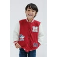 thumbnail image 2 of Disney Mickey Mouse Varsity Bomber Jacket Toddler to Big Kid, 2 of 5