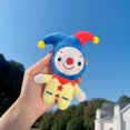 thumbnail image 2 of Lindo colgante de muñeco de peluche de payaso, 2 of 3