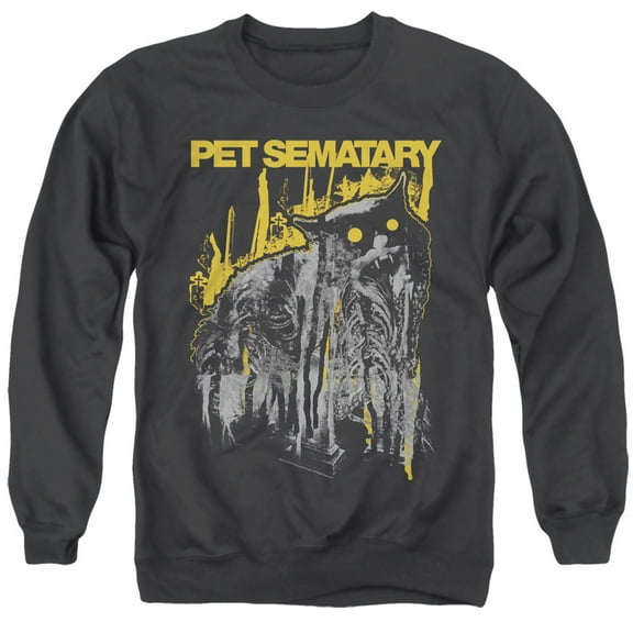 Pet Sematary Decay Adult Crewneck Sweatshirt Black