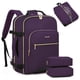 thumbnail image 1 of Mochila de viaje LOVEVOOK 40L para ordenador portátil de 17 pulgadas para mujer y hombre, color morado, 1 of 9