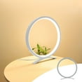 thumbnail image 7 of Desk Lamps for Bedroom,Bedside Table Lamp for Bedroom,Small Bedroom Lamps,Table Lamp,Metal Ring Table Lamp Bedside Table Bedside Lamp,Modern Reduce Lamp/Bedroom/Living Room LED Warm Light,10 Inch, 7 of 7