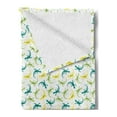 thumbnail image 2 of Salamander Soft Flannel Fleece Throw Blanket, Colorful and Fun Composition of Reptiles, Cozy Plush for Indoor and Outdoor Use, 50" x 60", White Multicolor, by Ambesonne, 2 of 5