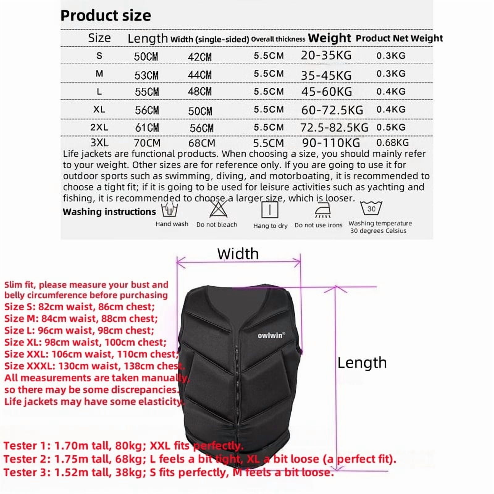 2025 Life jacket, buoyancy vest, tight-fitting, lightweight swimming and skiing armor, inner wear, windproof, thermal insulation and anti-fall vest