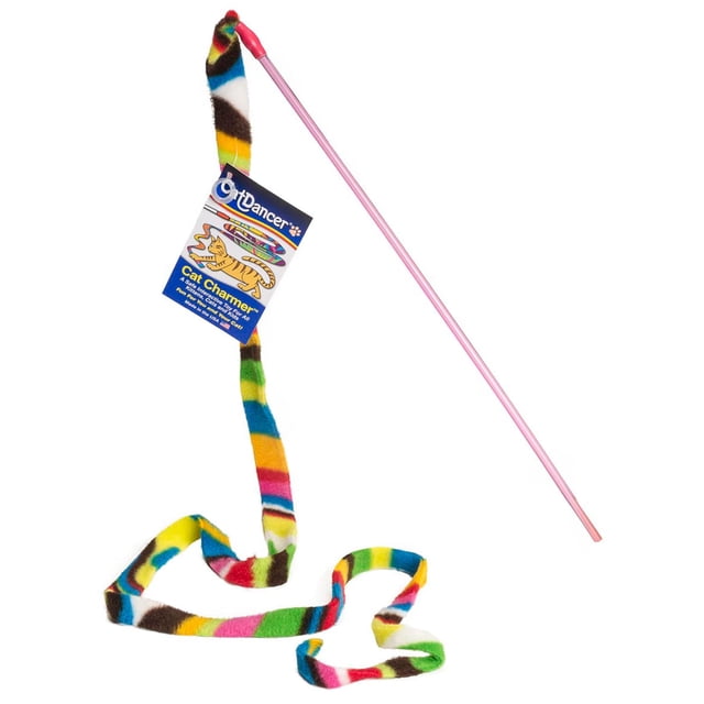 Encantador interactivo para gatos y bailarines con varita de policarbonato