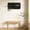 Black, variant on Wall Mounted Coat Rack Organizer Shelf Wooden Entryway Key Holder Gray/Brown/Black 16.5x8.2 in Mail Storage, Sunglasses Hooks, Decorative Home Organizer, Space Saving