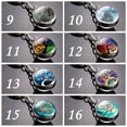 thumbnail image 3 of CNKOO Luminous Keychain Portable Tree Keyring Glass Balls Key Chain Pendant Gifts for Friends and Family, 3 of 4