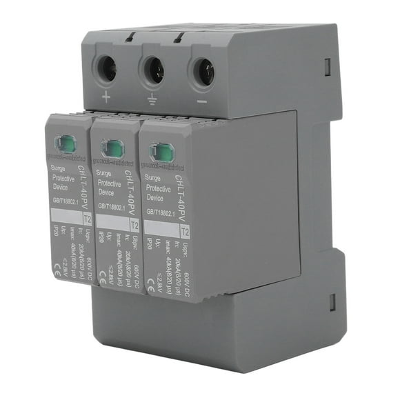 Lightning Surge Protector,Lightning Surge Protector 3P Photovoltaic Lightning Protector Surge Protector True Excellence