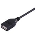 thumbnail image 3 of Oubit Fil d'Extension USB pour Voiture, 60cm Interface Musicale USB 2.0 Adaptateur AUXUSB Méticuleusement Conçu, 3 of 8