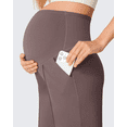 thumbnail image 5 of G4Free EverGoing Maternity Shorts with Pockets 10''- Over The Belly Pregancy Bermuda Casual Work Summer, 5 of 8