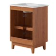 thumbnail image 5 of Modway Miles 24” Bathroom Vanity in White Walnut, 5 of 11