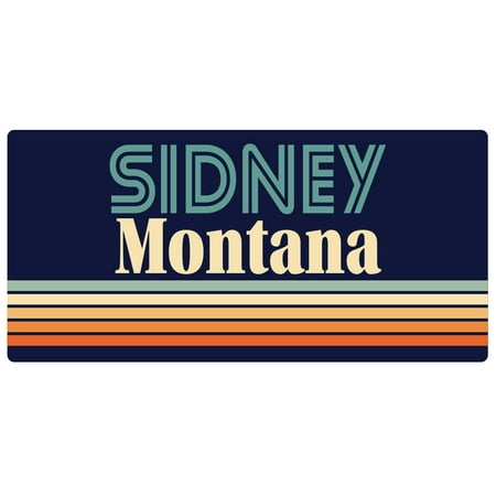 

Sidney Montana 5 x 2.5-Inch Fridge Magnet Retro Design