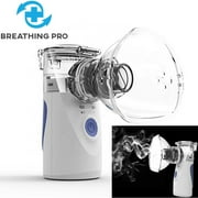 Portable Nebulizer - Handheld Mesh Atomizer Device - Home Daily Use Personal Steamer - AKA Nebuliser - Ultra Sonic Soothing