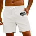 thumbnail image 5 of OHGOD Mens Shorts Casual, Mens Shorts Casual Cargo, Beach Shorts for Men Summer, 1 * Man Shorts - White - L, 5 of 6