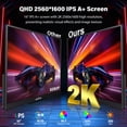 thumbnail image 3 of Monitor portátil InnoView 16 2K 240 Hz 133% sRGB con soporte, 3 of 8