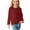 Red, variant on HAiming Girls Plaid Tops Kids Casual Cute Round Neck Long Sleeve Tunic Tops 2025 Fall Winter Pullover Blouse Clothes