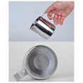 thumbnail image 4 of Copa Guirnalda Acero Inoxidable Boca Oblicua Engrosada 400ml Puntiaguda Afortunado Sencillez, 4 of 5