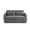 Gray, variant on Modern Velvet Convertible Pull Out Sleeper Sofa Bed, Folding Loveseat Couch with Side Storage Pockets Pillows for Living Room Bedroom Apartment