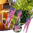 thumbnail image 1 of Agiferg Independence Day Windsock Polyester Independence Day Holiday Ornament Windsock, 1 of 8