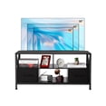 thumbnail image 3 of Cómoda mesa de tv: de anchura two-cajón cómoda para almacenamiento y organization, entertainment center con fabric cajones, dressers para dormitorio, TV mesa para 50-pulgada tv, 3 of 7