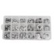 thumbnail image 1 of 450 unids juntas Lavadoras Junta de aluminio Plano Metal Lavadora Junta Surtido de anillos de sellado de aluminio, 1 of 6