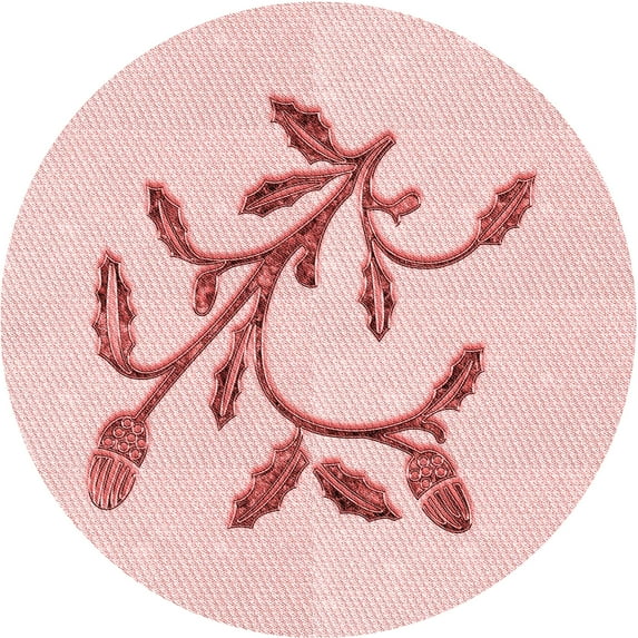 Ahgly Company Machine Washable Indoor Round Transitional Pink Bubble Gum Pink Area Rugs, 4' Round