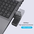thumbnail image 4 of Matsuzay Adaptador giratorio de alta velocidad de 3 puertos USB 2.0 HUB USB Desktop Splitter para Tablet PC Juegos de teclado y mouse para computadora Negro, 4 of 5