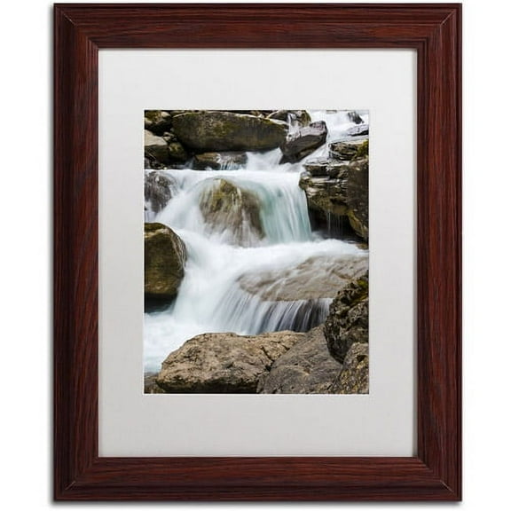 Trademark Fine Art "A Very Long Story" Canvas Art by Philippe Sainte-Laudy, White Matte, Wood Frame