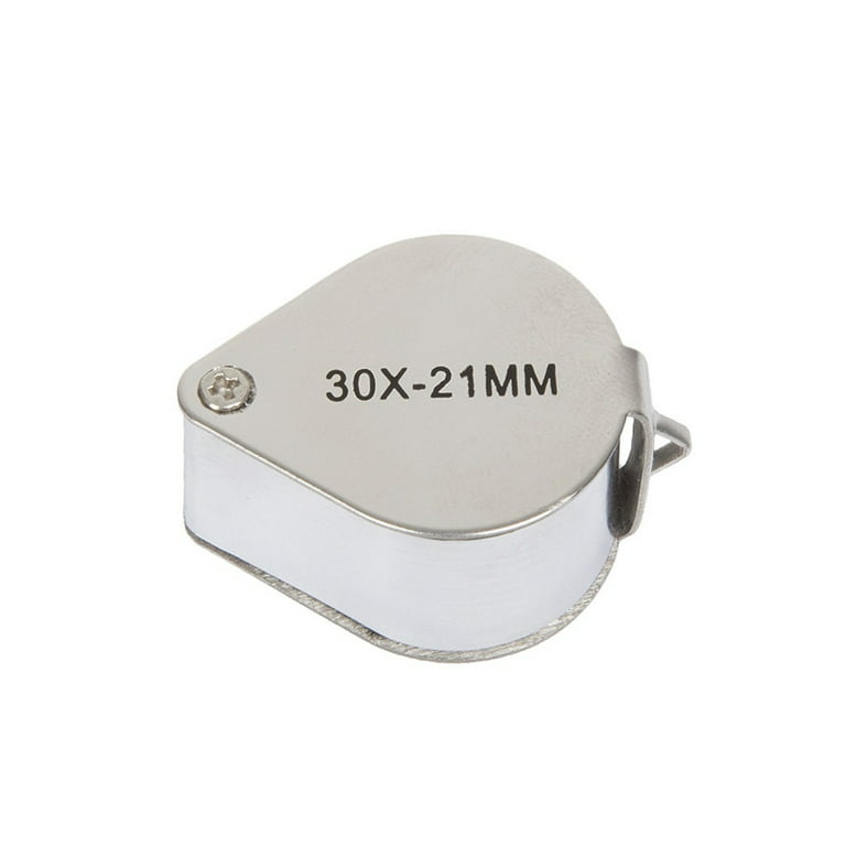 Pocket Jewelry Loupe 30x21mm Foldable Jewelers Eye Magnifying [10003B] -  $6.99 