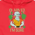 thumbnail image 3 of SpongeBob SquarePants - Charmed I'm Sure - Men's Pullover Hooded Fleece Sweatshirt, 3 of 6