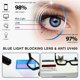 thumbnail image 3 of Gafas de lectura LOUOL HCB para mujer y hombre +3.5 Blue Light Block, 3 of 7