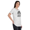 thumbnail image 2 of Inkmeso T-shirt Maman Épouse Infirmière Hauts pour Femmes T-shirt Graphique à Col Rond, 2 of 9