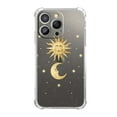 thumbnail image 1 of Sun MoonClear Case for iPhone 13 Pro,Transparent Soft TPU Bumper Full Cover Case, 1 of 5