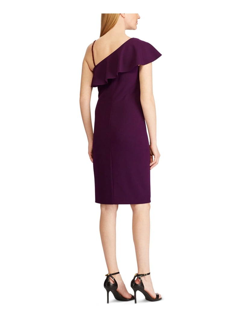 asymmetric mini dress Ralph Lauren Black Silk Chiffon Dress With Gold Braided Straps – The Kit  Vintage main image 1