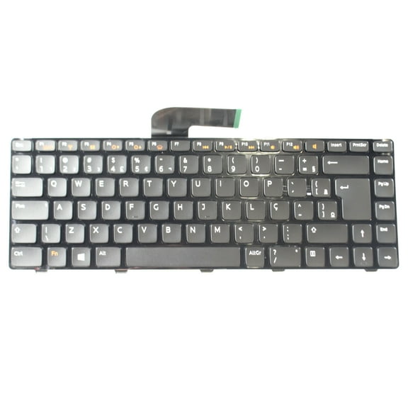 Dell Inspiron 7520 NSK-DX2B24 1B 15.6" Laptop Brazilian Keyboard QWERTY Black 87 Keys HHNJC 0HHNJC CN-0HHNJC