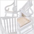 thumbnail image 3 of MasteelfCA 2pcs Dollhouse Accessory Wooden Mini Chair Miniature Decor Rocking Chair Model, 3 of 7