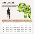 thumbnail image 6 of Disketp Pajamas Set Long Sleeve Sleepwear Womens Button Down Nightwear Pj Sets-Kiwi And Avocado, 6 of 9
