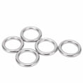 thumbnail image 2 of Noref Stainless Steel Round Rings, Anti Rust Yoga Hanging Rings For Boat For Hammock, 2 of 8