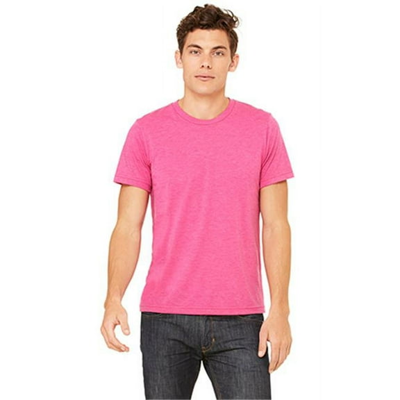 Bella 3413 Unisex Triblend Short Sleeve Tee - Berry Triblend - 2XL