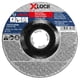 thumbnail image 1 of BOSCH CWX27LM500 5 pulgadas. x 1/8 pulg. Rueda abrasiva para corte de metal X-LOCK, grano 30, compatible con 7/8 pulg. Árbol tipo 27A (ISO 42) para aplicaciones de corte de metales, 1 of 5