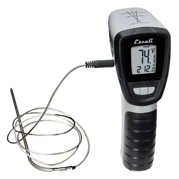 Escali SpotIR Infrared Surface and Probe Digital Thermometer