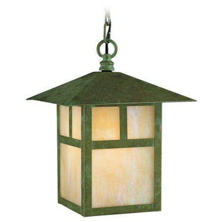 Livex Montclair Mission 2141-16 Outdoor Hanging Lantern - 13H in. Verde Patina