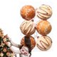 thumbnail image 2 of Adornos de bolas navideñas, 6 unidades, adornos navideños de pan de jengibre, accesorios decorativos de espuma, artesanía para árbol, decoración de interiores y hogar, 2 of 5