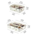 Fit N Fresh Food Containers Freezer Pods Fresh Paper Small Kitchen