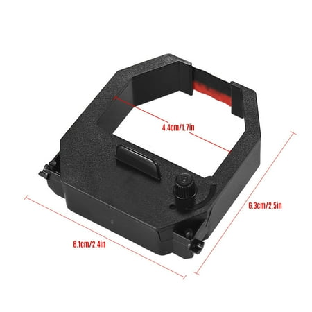 Color Cartridge Ink Filling Machine - Time Clock Ribbon Cartridge Red Black Ink Colors for Office Electronic Time Clock Recorder Machine