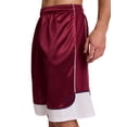 thumbnail image 5 of AND1 Men's and Big Men's All Court Colorblock Short, 11" inseam, up to Size 5XL, 5 of 6