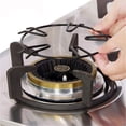 thumbnail image 3 of 2PCS  Gas Stove Shelf Cast Iron Wok Support Kitchen Stove Support, 3 of 7