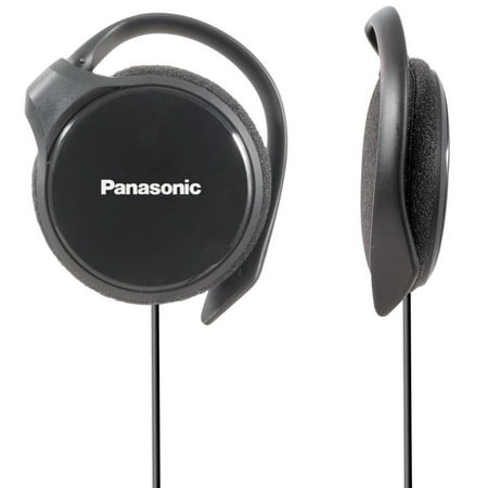 Panasonic RPHS46 Black Clip Lightweight Stereo Wired On Ear Headphone With Ultra Slim Housing