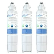 Replacement For LG ADQ73613401 Refrigerator Water Filter - by Refresh (3 Pack)